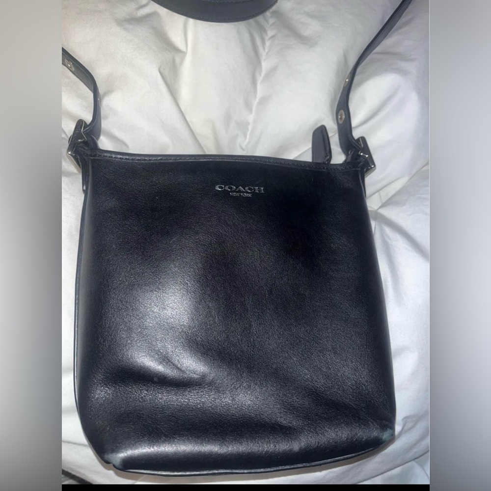 Vintage Coach Crossbody
Bag 19901 Legacy Signature
Leather Mini Duffel